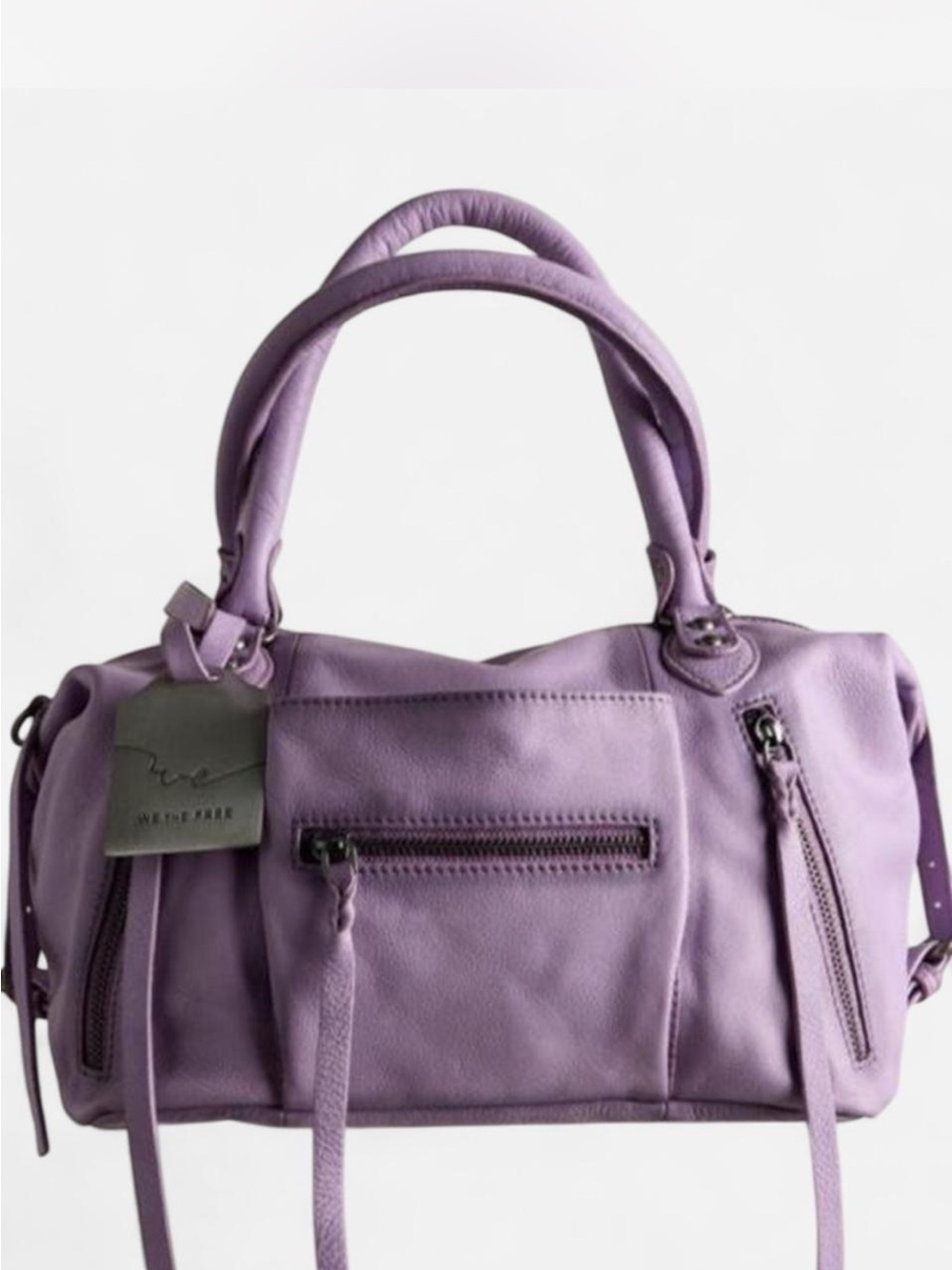 Free People Lilac Baby Emerson Shoulder Bag